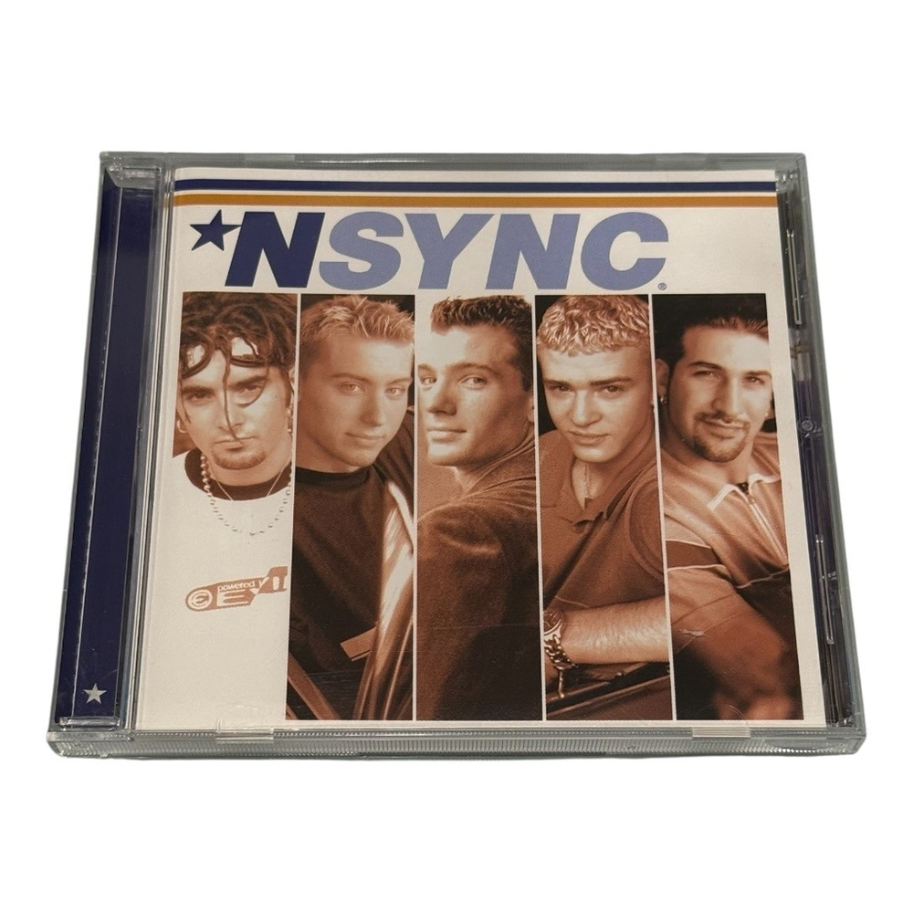 NSYNC CD Self-Titled Album Pop 1998 Boy Band Jive Records Original Disc